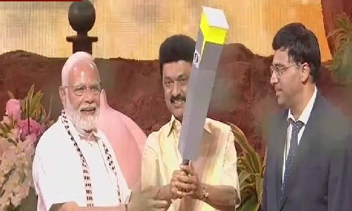 சென்னையில் பிரமாண்ட விழா: செஸ் ஒலிம்பியாட் போட்டியை தொடங்கி வைத்தார் பிரதமர் மோடி