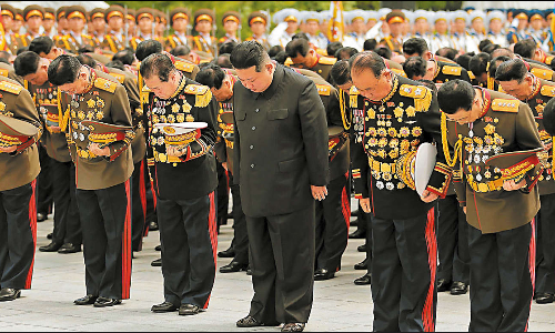 அமெரிக்கா, தென்கொரியாவுடன் மோதல் வந்தால் அணு ஆயுதங்களை பயன்படுத்துவோம்: கிம் ஜாங் அன்