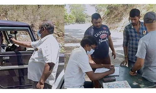 முந்தல் சோதனைச்சாவடியில் கேரளாவில் இருந்து வரும் வாகனங்கள் தீவிர கண்காணிப்பு குரங்கு அம்மை பீதியால் நடவடிக்கை