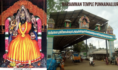 புன்னைநல்லூர் மாரியம்மன் கோவிலில் பூச்சொரிதல் விழா 5-ந்தேதி நடக்கிறது