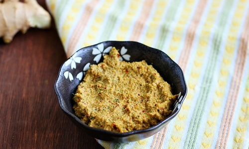 மாங்காய் இஞ்சி நெல்லிக்காய்த் துவையல்