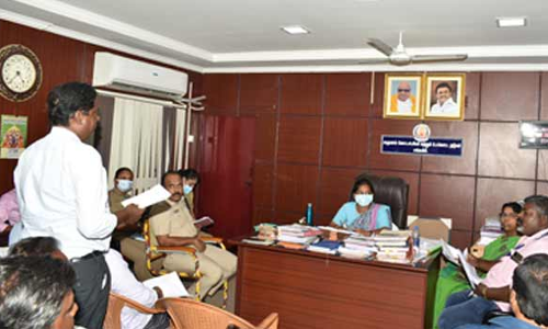 சங்ககிரியில் ஆக்கிரமிப்புகள் குறித்து கோட்ட அளவிலான குழு கூட்டம்