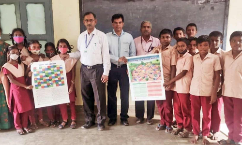 சங்கர்நகர் பள்ளியில் மின் சிக்கனம் குறித்த விளையாட்டு போட்டி