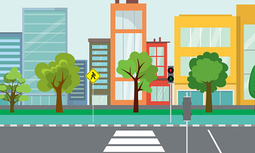 காந்திபுரம் கிராஸ்கட் சாலையில்  நடந்து செல்பவா்களுக்கு பிரத்யேக சாலை அமைக்க மாநகராட்சி திட்டம்