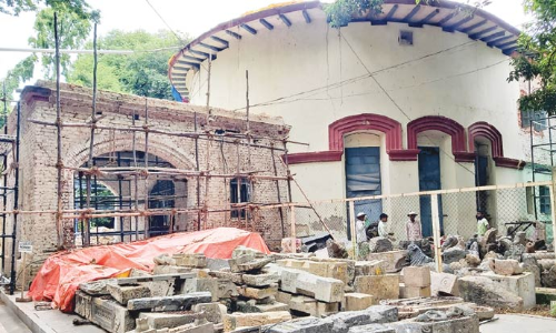 சென்னையில் பழமையான எழும்பூர் மியூசியத்தில் சீரமைப்பு பணிகள் மும்முரம்