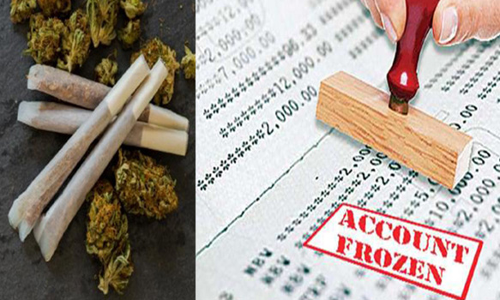 கஞ்சா வியாபாரிகள் வங்கி கணக்குகள் முடக்கம்