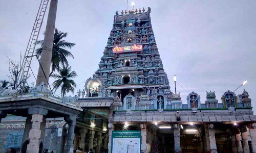 அவினாசிலிங்கேசுவரர் கோவிலில் கும்பாபிஷேகம் நடைபெற நவசக்தி வழிபாடு