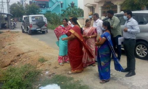 அரூர் பேரூராட்சியில் மாவட்ட கலெக்டர் ஆய்வு