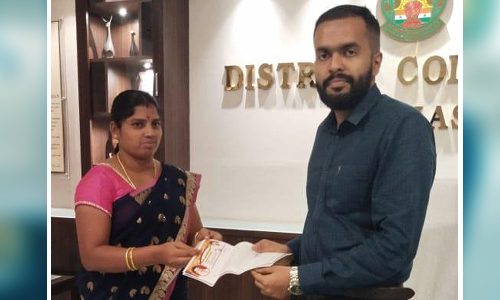 சாம்பவர் வடகரை புளியம்பட்டி தெருவில் புதிய மேல்நிலை நீர்த்தேக்க தொட்டி அமைக்க வேண்டும்- கலெக்டரிடம், பேரூராட்சி தலைவர் மனு