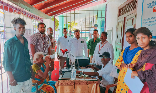 அஞ்சல் துறை சிறப்பு சேவை முகாம்