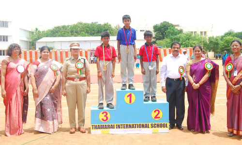 தாமரை பன்னாட்டு பள்ளியில் 13-வது விளையாட்டு விழா
