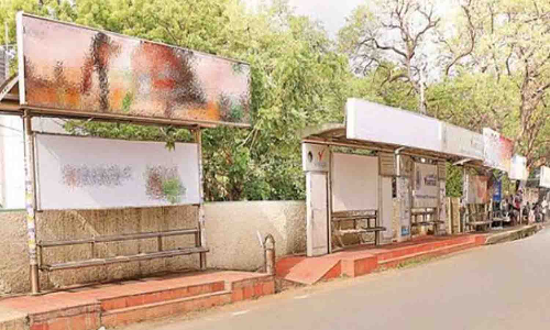 எஸ்.வி.புரம் பகுதியில் பயணிகள் நிழற்குடை அமைக்க கோரி கையெழுத்து இயக்கம்