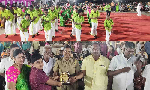 அ.குரும்பபாளையத்தில் வள்ளி கும்மியாட்டம் அரங்கேற்ற விழா