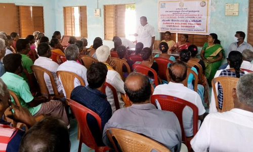 கடையம் அருகே மீன்வளத்துறை சார்பில் திறன் மேம்பாட்டு பயிற்சி