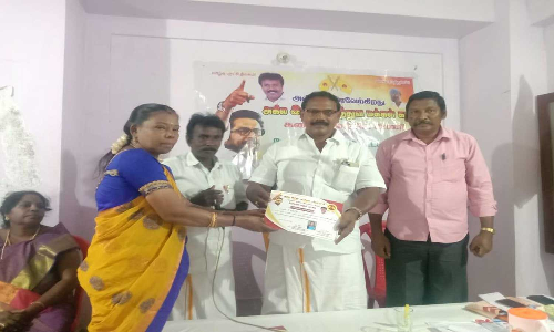 கன்னியாகுமரியில் அகில இந்திய சமத்துவ மக்கள் கட்சியின் பேச்சாளர் பயிற்சி பட்டறை