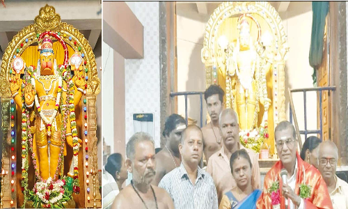 அனுமனை வணங்கினால் ஆனந்தமான வாழ்வு அமையும்: சிவல்புரி சிங்காரம் பேச்சு