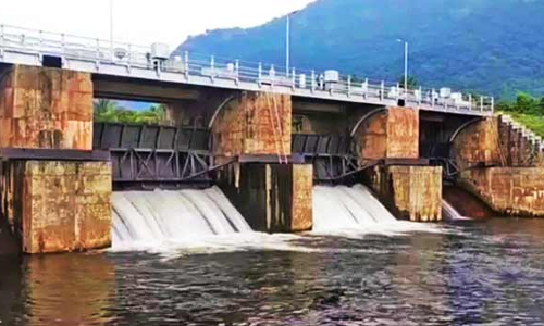 தொடர் மழையால் முழு கொள்ளளவை எட்டிய மஞ்சளாறு அணை