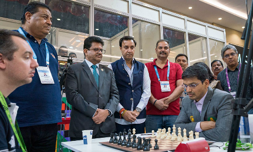 செஸ் ஒலிம்பியாட்: இந்திய பி அணி முன்னிலை