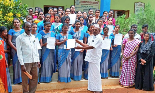 களக்காடு கல்லூரியில் கற்றல் கற்பித்தல் பயிற்சி