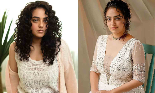 தனுஷின் கோரிக்கை.. வீல் சேரில் வந்த நித்யா மேனன்