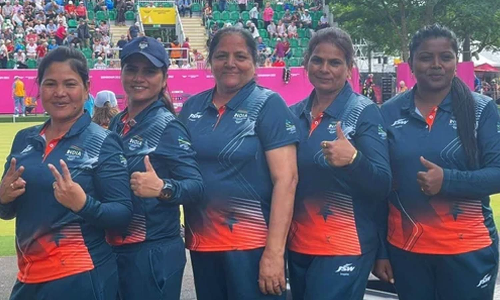 காமன்வெல்த் லான் பவுல்ஸ் போட்டி: வரலாறு படைத்தது இந்திய அணி