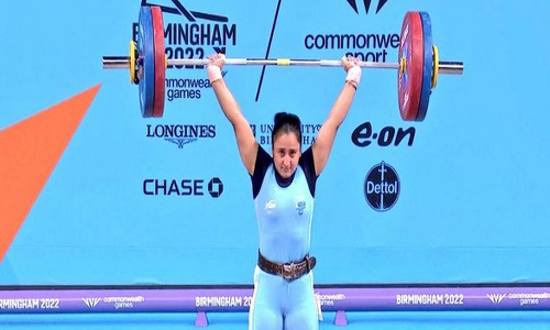 காமன்வெல்த் போட்டி -  பளு தூக்குதலில் இந்தியாவுக்கு மேலும் ஒரு வெண்கலம் வென்றார் ஹர்ஜிந்தர் கவுர்