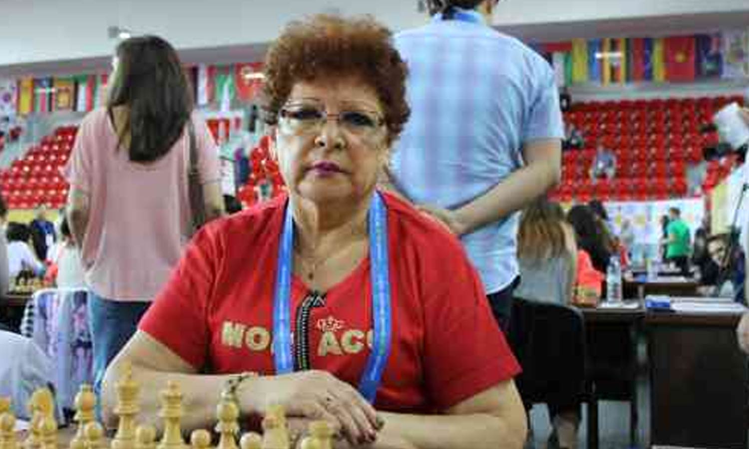 செஸ் ஒலிம்பியாட்- 78 வயதில் பங்கேற்கும் வயதான வீராங்கனை செஸ் ஒலிம்பியாட்- 78 வயதில் பங்கேற்கும் வயதான வீராங்கனை