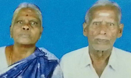 மனைவி இறந்த அதிர்ச்சியில் கணவரும் சாவு- இறப்பிலும் இணைபிரியாத ஆசிரியர் தம்பதி