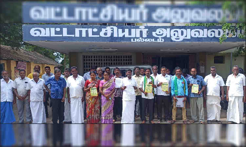 பல்லடம் விதிகளை மீறி செயல்படும் கல்குவாரிகள் மீது நடவடிக்கை விவசாயிகள் கோரிக்கை