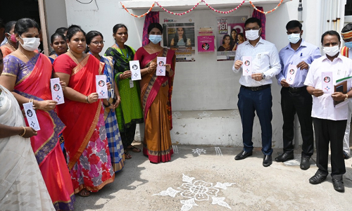 கள்ளக்குறிச்சியில் பாலியல் துன்புறுத்தல் தொடர்பான புகார் பெட்டி:  மாவட்ட கலெக்டர் ஷ்ரவன் குமார் திறந்து வைத்தார்