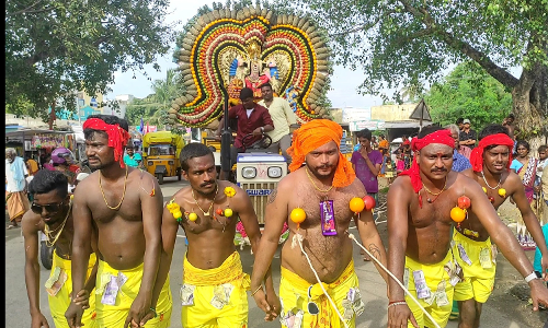 ஸ்ரீ மருத மாரியம்மன் கோவிலில் ஆடி திருவிழா