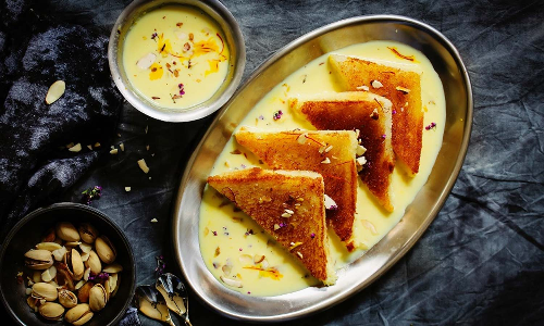 இனிப்புப் பிரியர்களின் கவனத்தை ஈர்க்கும் ஷாய் துக்கடா