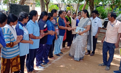 அரசு பள்ளி ஆசிரியர்களுக்கு விளையாட்டு போட்டிகள்