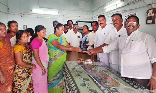 கொடைரோட்டில் மகளிர் சுய உதவி குழுக்களுக்கு கடன்