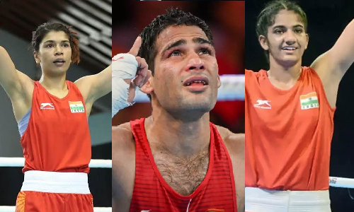 அரை இறுதிக்கு 3 பேர் தகுதி: குத்துச்சண்டையில் இந்தியாவுக்கு 3 பதக்கம் உறுதி