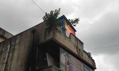 சின்னசேலத்தில் இடிந்து விழும் நிலையில் பஸ் நிலைய கட்டிடம்