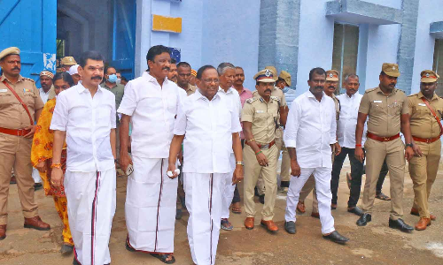 பாளை சிறைச்சாலையில் அடையாள சின்னம் அமைக்க நடவடிக்கை- சட்டத்துறை அமைச்சர் ரகுபதி