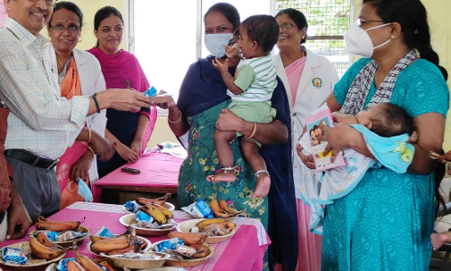 அரசு ஆஸ்பத்திரியில் தாய்ப்பால் வாரவிழா