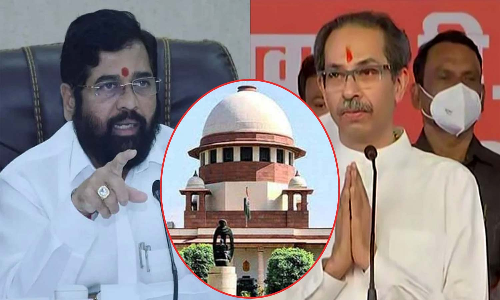 ஷிண்டே மனு மீது அவசர நடவடிக்கை எடுக்க தடை: தேர்தல் ஆணையத்துக்கு சுப்ரீம் கோர்ட்டு உத்தரவு