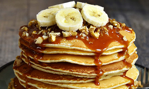 சூப்பரான வாழைப்பழ கிரேப் கேக்