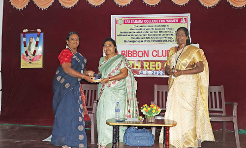 சாரதா மகளிர் கல்லூரியில் உலக தாய்ப்பால் வாரம் கொண்டாட்டம்