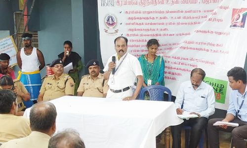 குழந்தை கடத்தல் குறித்து விழிப்புணர்வு