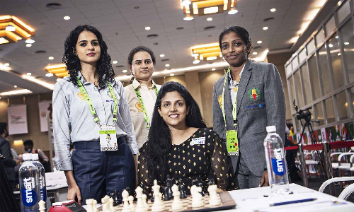 செஸ் ஒலிம்பியாட்: 7வது  சுற்றில் இந்திய அணிகள் வெற்றி