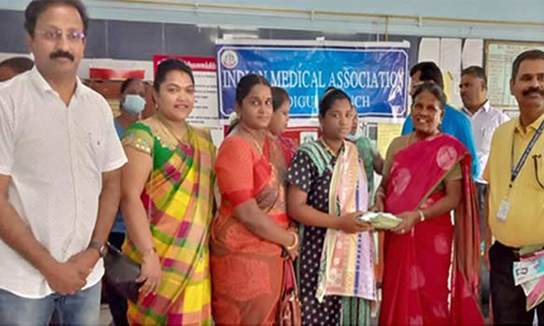 திண்டுக்கல் அரசு மருத்துவக் கல்லூரியில்  உலக தாய்ப்பால் வார விழா