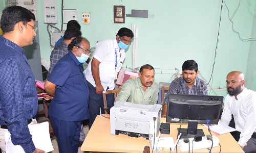 அரசு முதன்மை செயலர் ஆய்வு