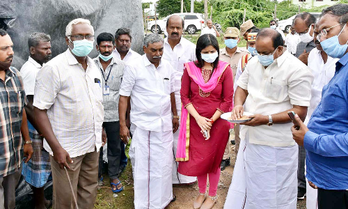திருவாரூர் மாவட்டத்தில் ரூ.16¾ கோடியில் சேமிப்பு கிடங்கு- அமைச்சர் தகவல்