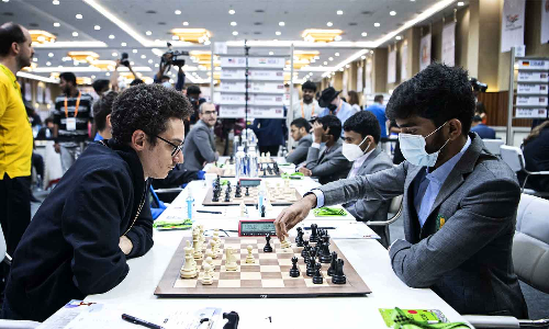 செஸ் ஒலிம்பியாட்: முதலிடத்தில் இருந்த அமெரிக்காவை இந்திய பி அணி வென்றது