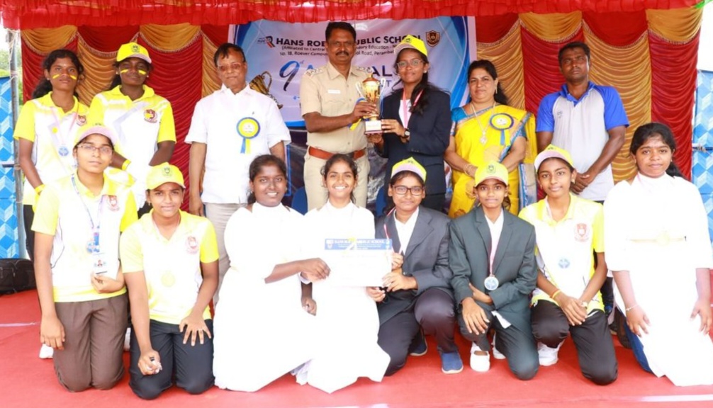 பெரம்பலூர் ஹேன்ஸ் ரோவர் பப்ளிக் பள்ளியில் விளையாட்டு விழா பெரம்பலூர் ஹேன்ஸ் ரோவர் பப்ளிக் பள்ளியில் விளையாட்டு விழா