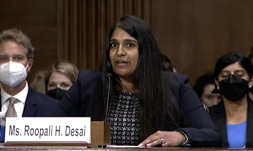 அமெரிக்க அப்பீல் கோர்ட்டில் இந்திய வம்சாவளி பெண் நீதிபதி ஆனார்