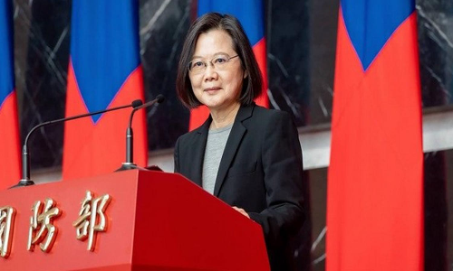 போர் பதற்றத்தை தணிக்க சர்வதேச அளவில் ஆதரவு வழங்கவேண்டும் - தைவான் அதிபர் வலியுறுத்தல்